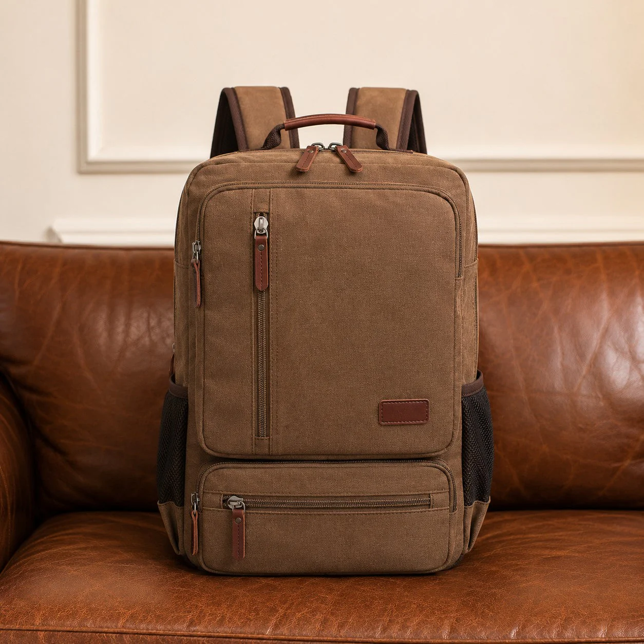 Harrow Canvas Backpack - Image 4