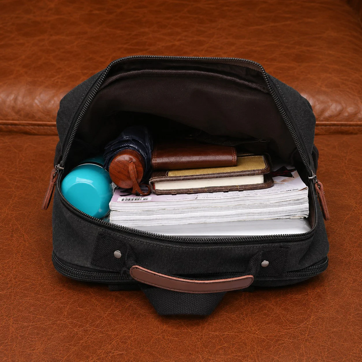 Harrow Canvas Backpack - Image 7