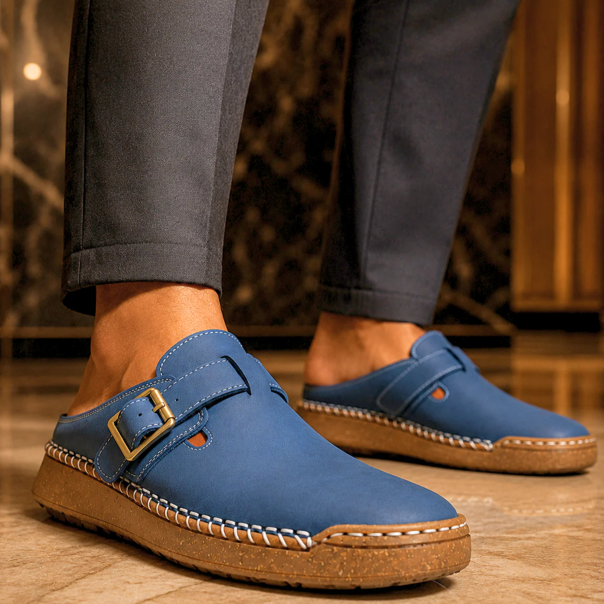 Harwick Suede Buckle Loafers - Image 8