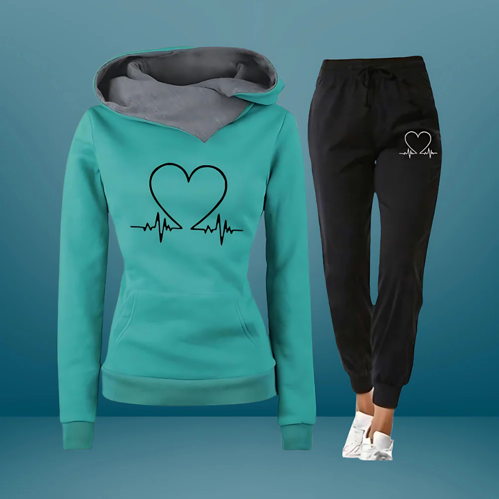 Heartbeat Contrast Lounge Set - Image 2