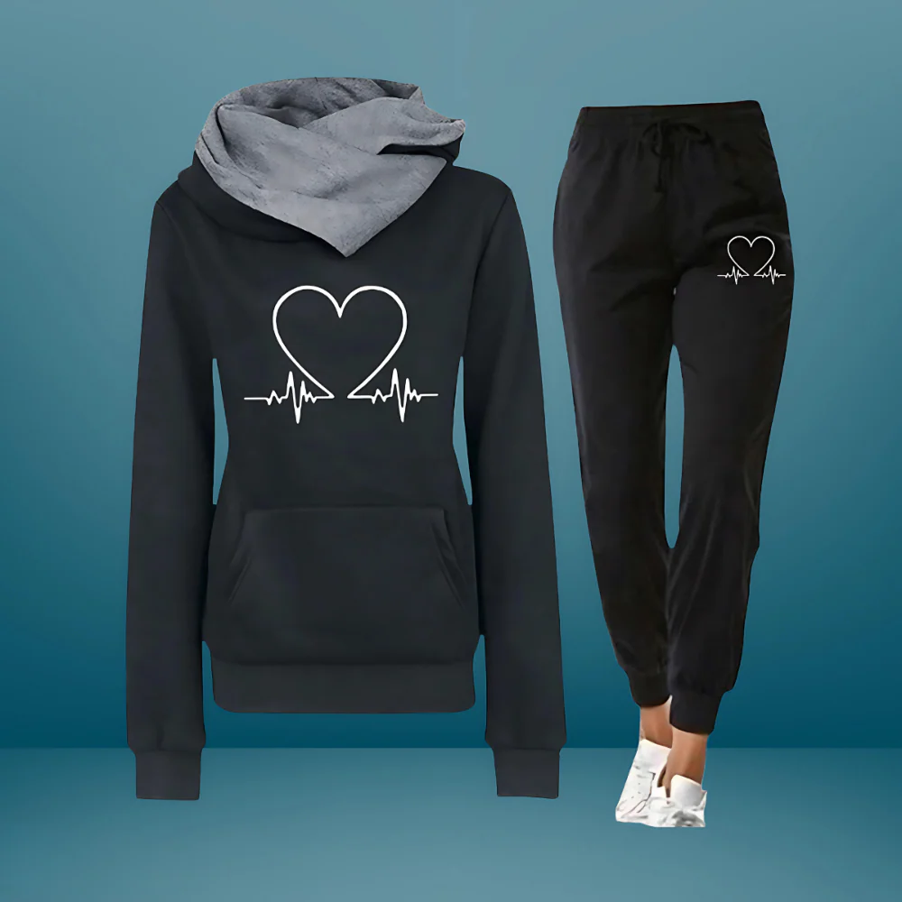 Heartbeat Contrast Lounge Set - Image 3