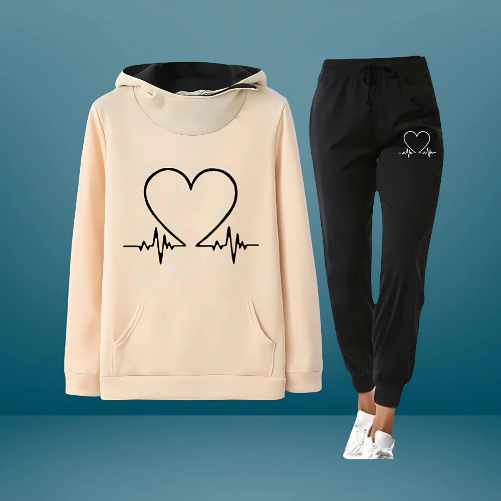 Heartbeat Contrast Lounge Set - Image 5