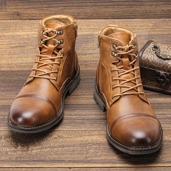 Heritage Cap-Toe Service Boots - Image 8
