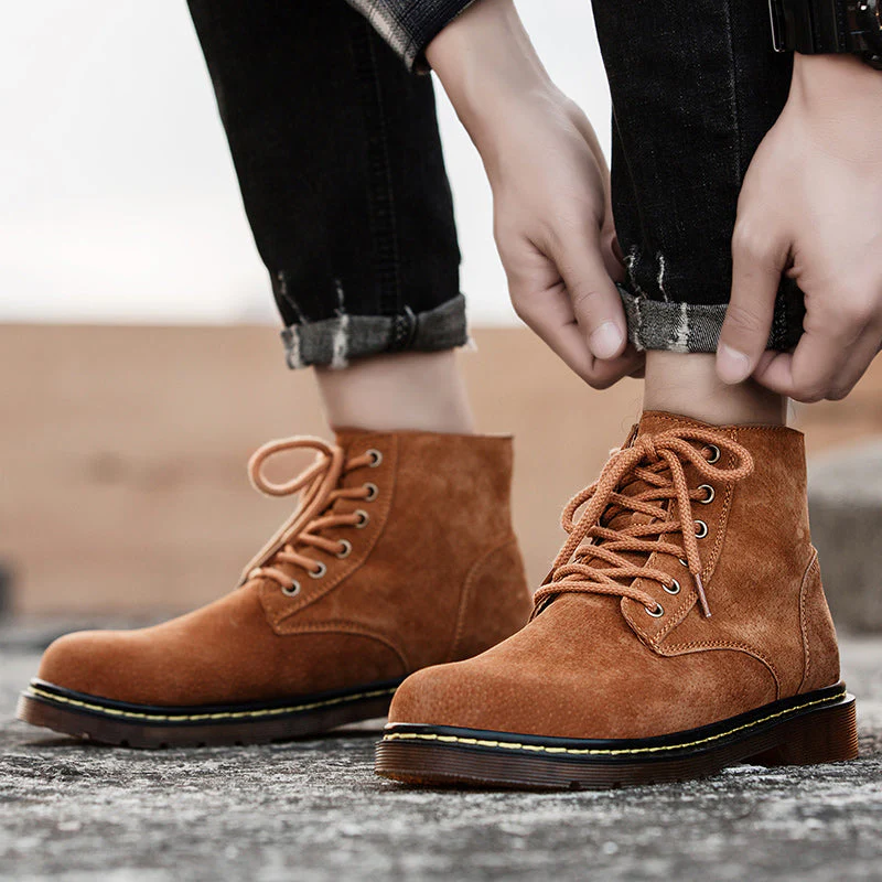 Heritage Ground Suede Boots - Image 6