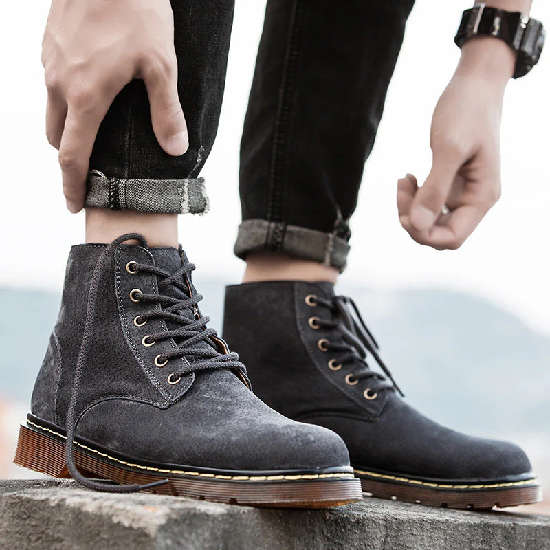 Heritage Ground Suede Boots - Image 9