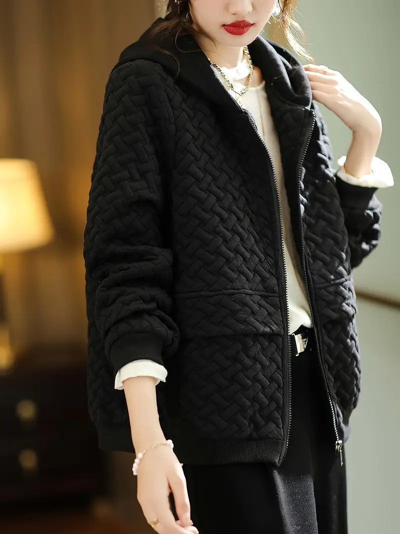 Heritage Quilted Hooded Jacket - Image 3