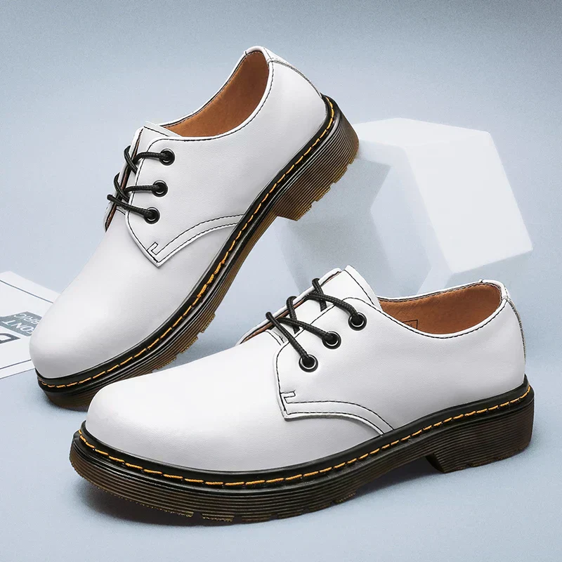 Heritage Signature Oxford Leather Shoes - Image 5