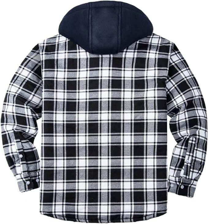 Hooded Flannel Jacket - Image 7