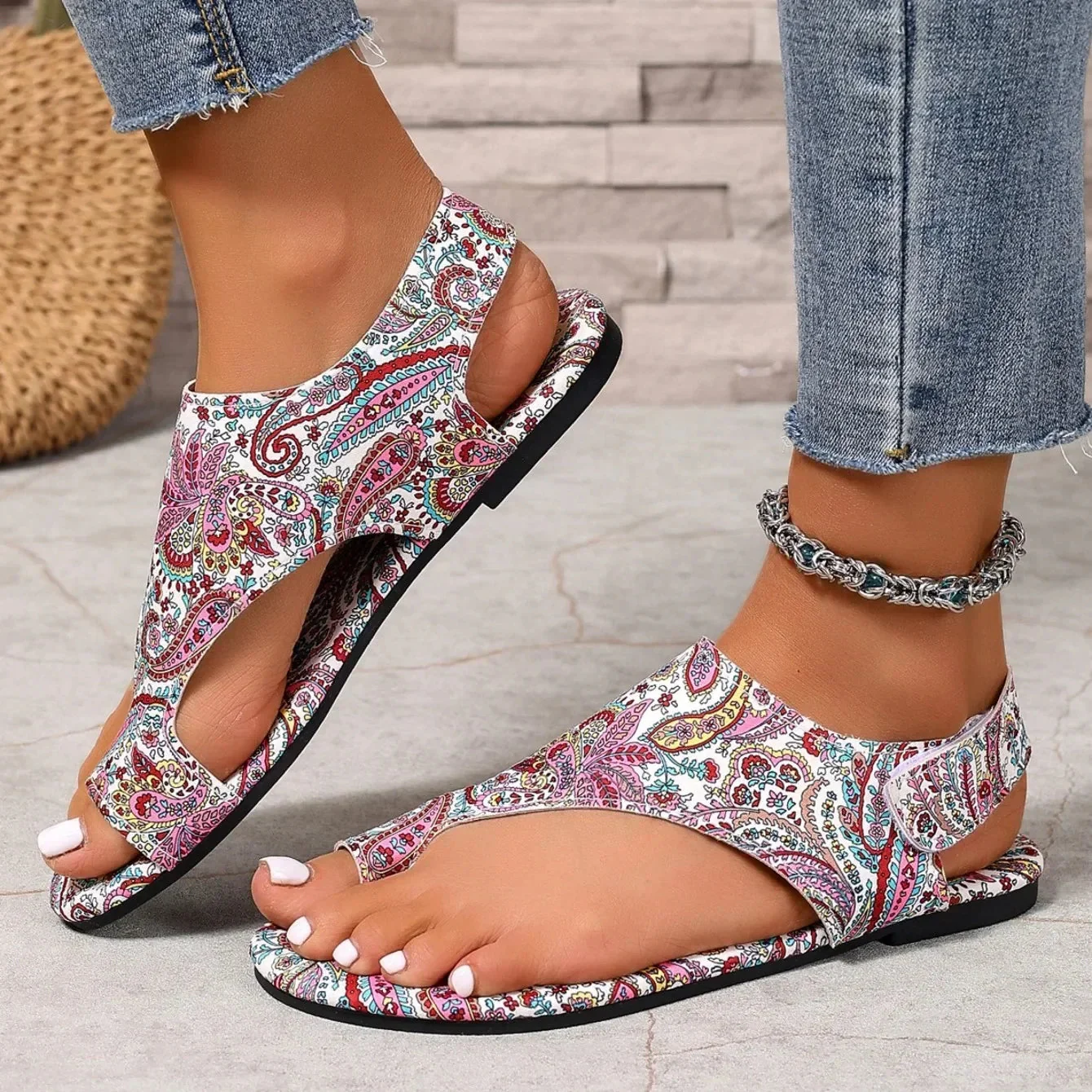 Jardin Persan Jewel-Toe Flats - Image 8