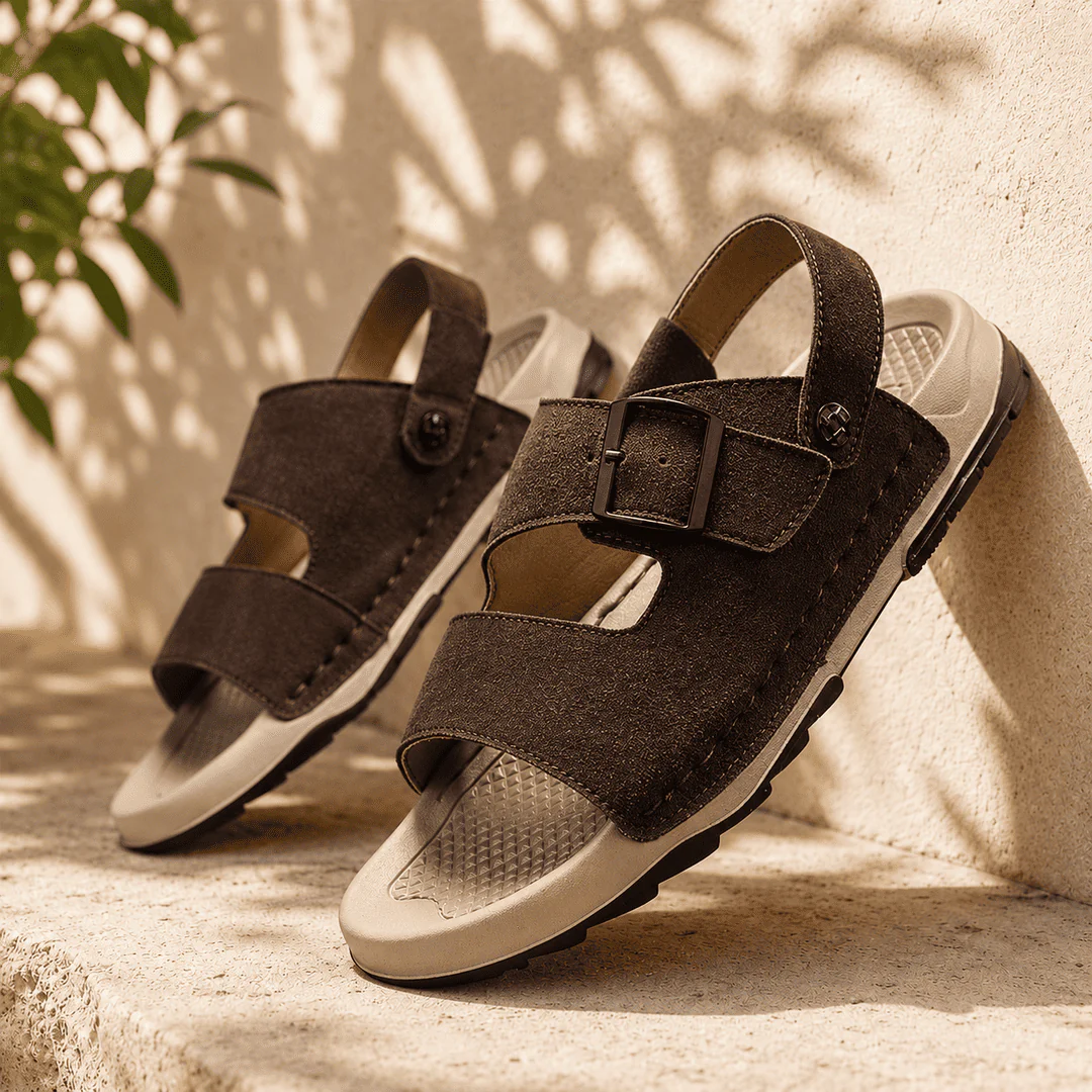Kalahari Structured Suede Sandal - Image 2
