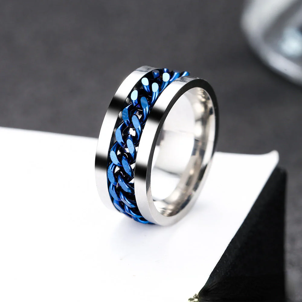 Lennox Revolve Link Ring - Image 6