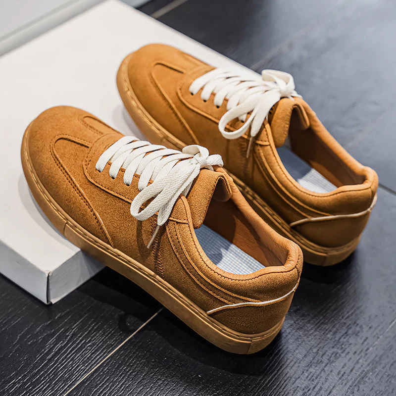 Low-Top Suede Sneakers - Image 8