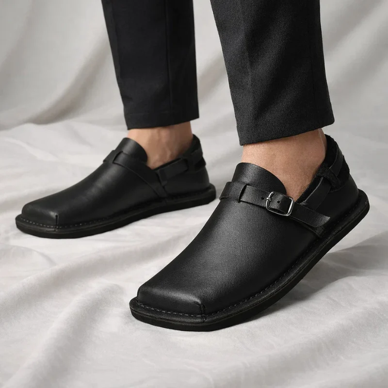 Maison Noir Buckle Mule - Image 4