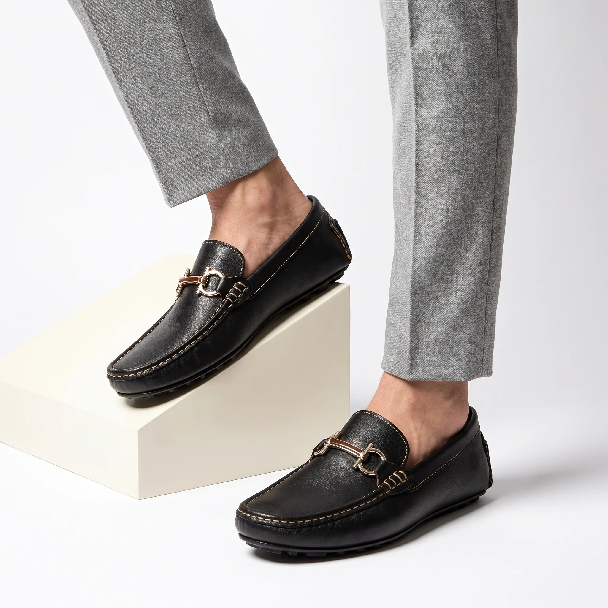 Marchetti Horsebit Driving Loafer - Image 5