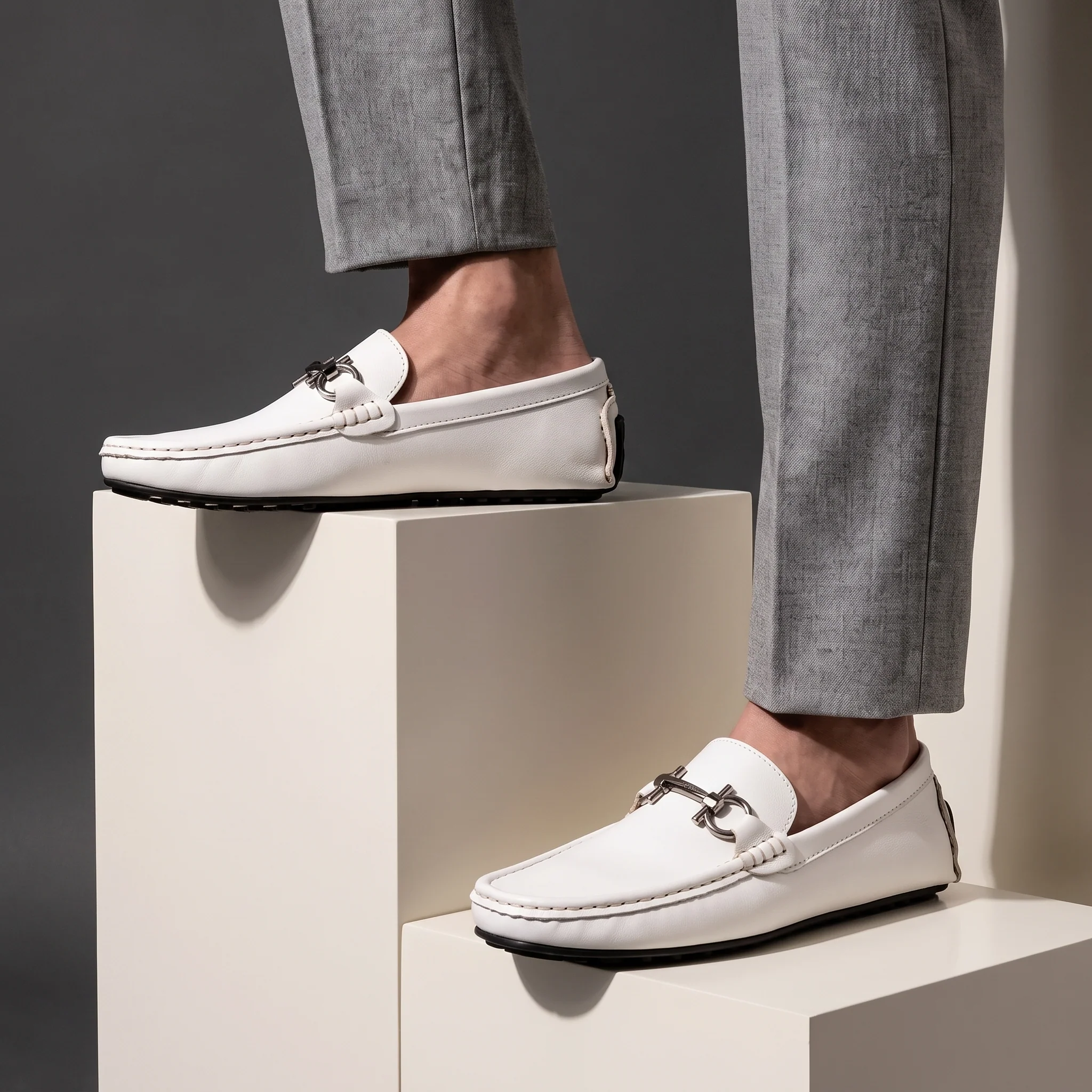 Marchetti Horsebit Driving Loafer - Image 7