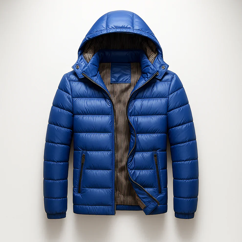 Marigold Down Cocoon Jacket - Image 3
