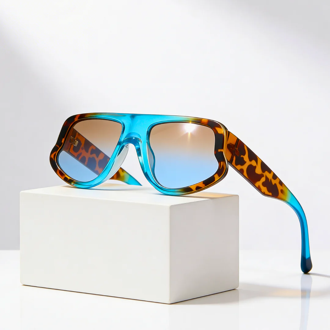 Maverick Oversized Shield Sunglasses