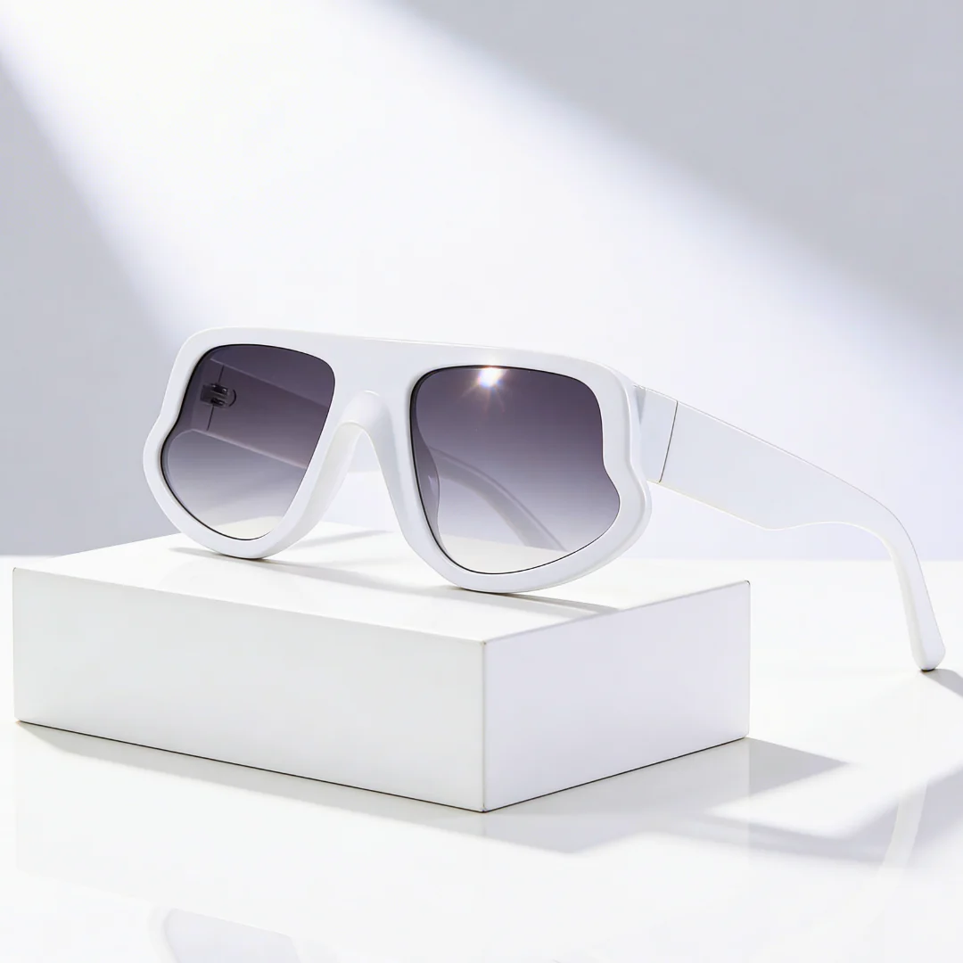 Maverick Oversized Shield Sunglasses - Image 6