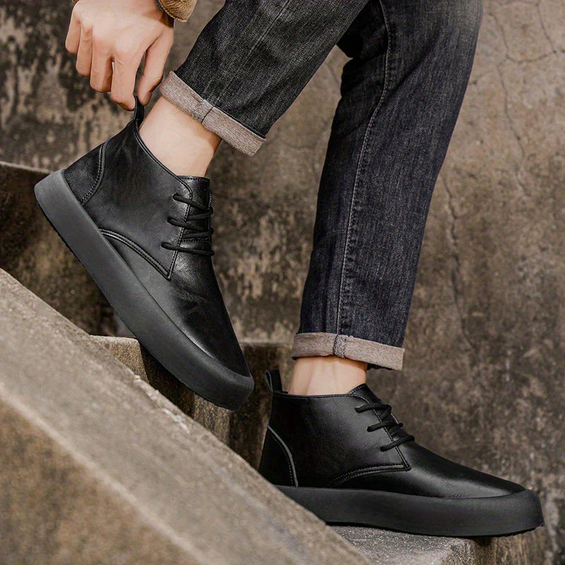 Modernist Leather Chukka - Image 10