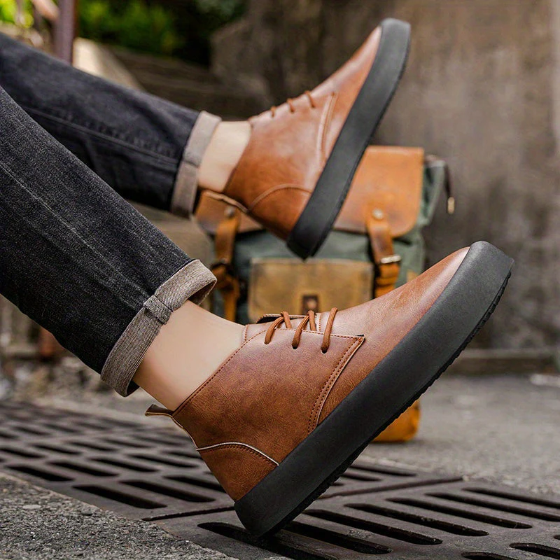 Modernist Leather Chukka - Image 6
