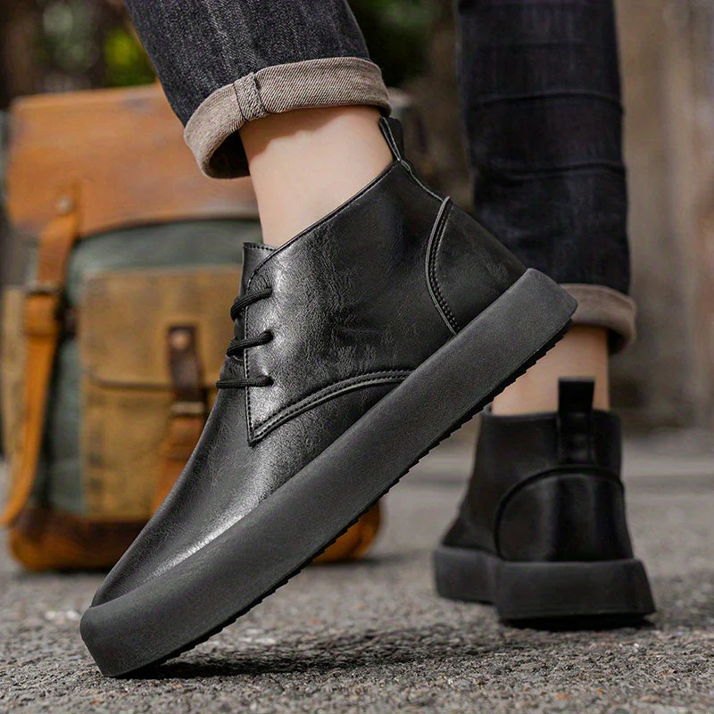 Modernist Leather Chukka - Image 9