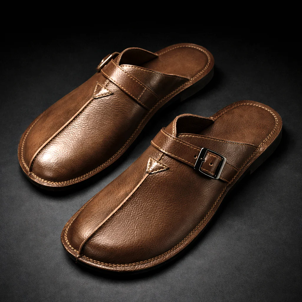 Monastero Burnished Clog Mule