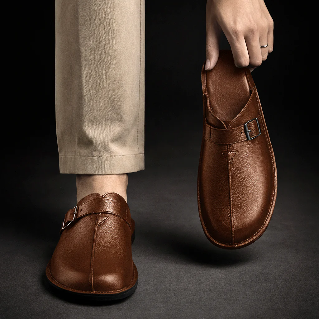 Monastero Burnished Clog Mule - Image 3