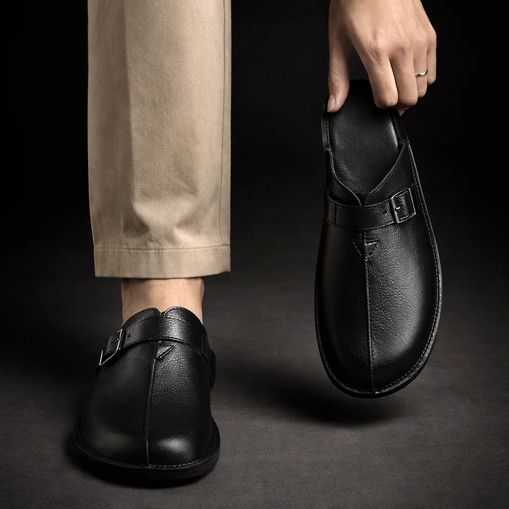 Monastero Burnished Clog Mule - Image 6