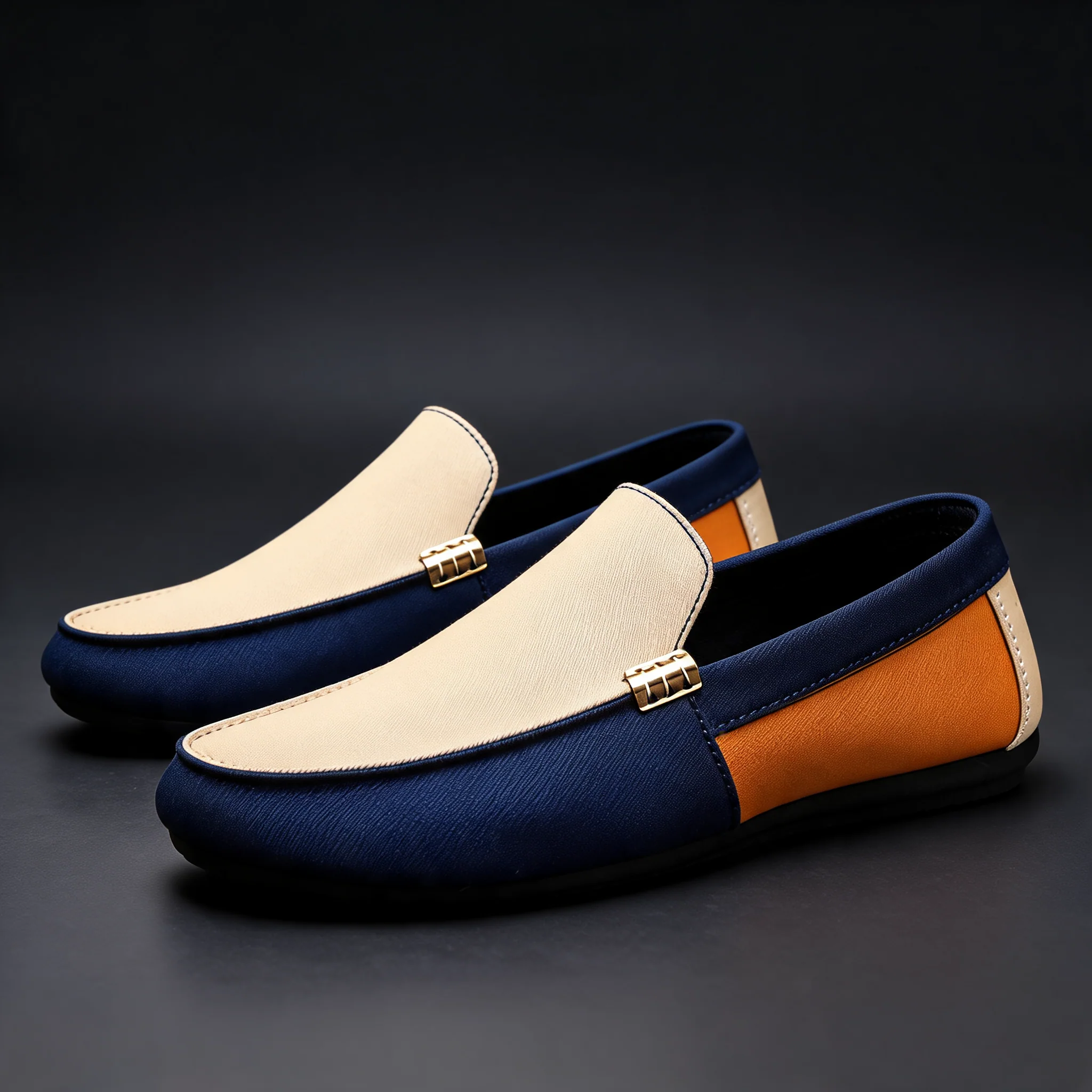 Monte Carlo Tri-Tone Suede Loafer - Image 2