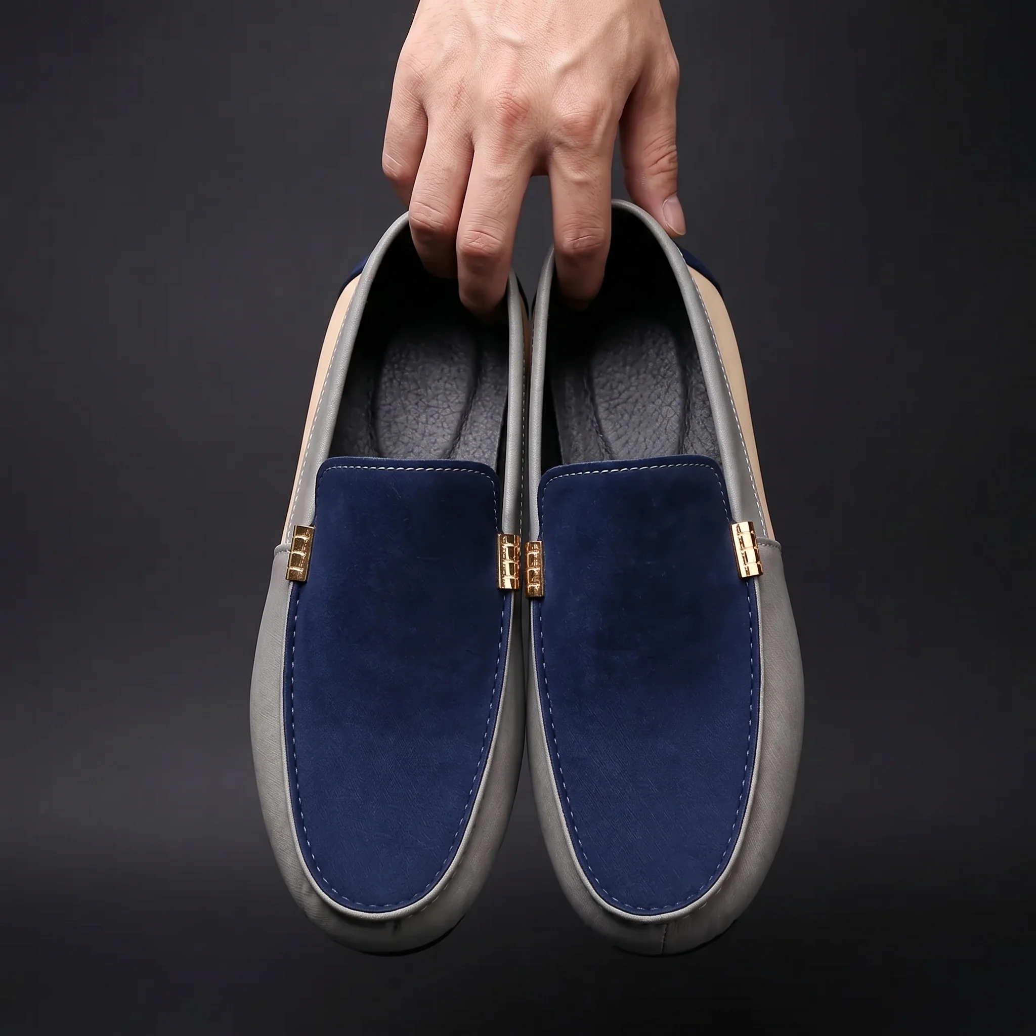 Monte Carlo Tri-Tone Suede Loafer - Image 5