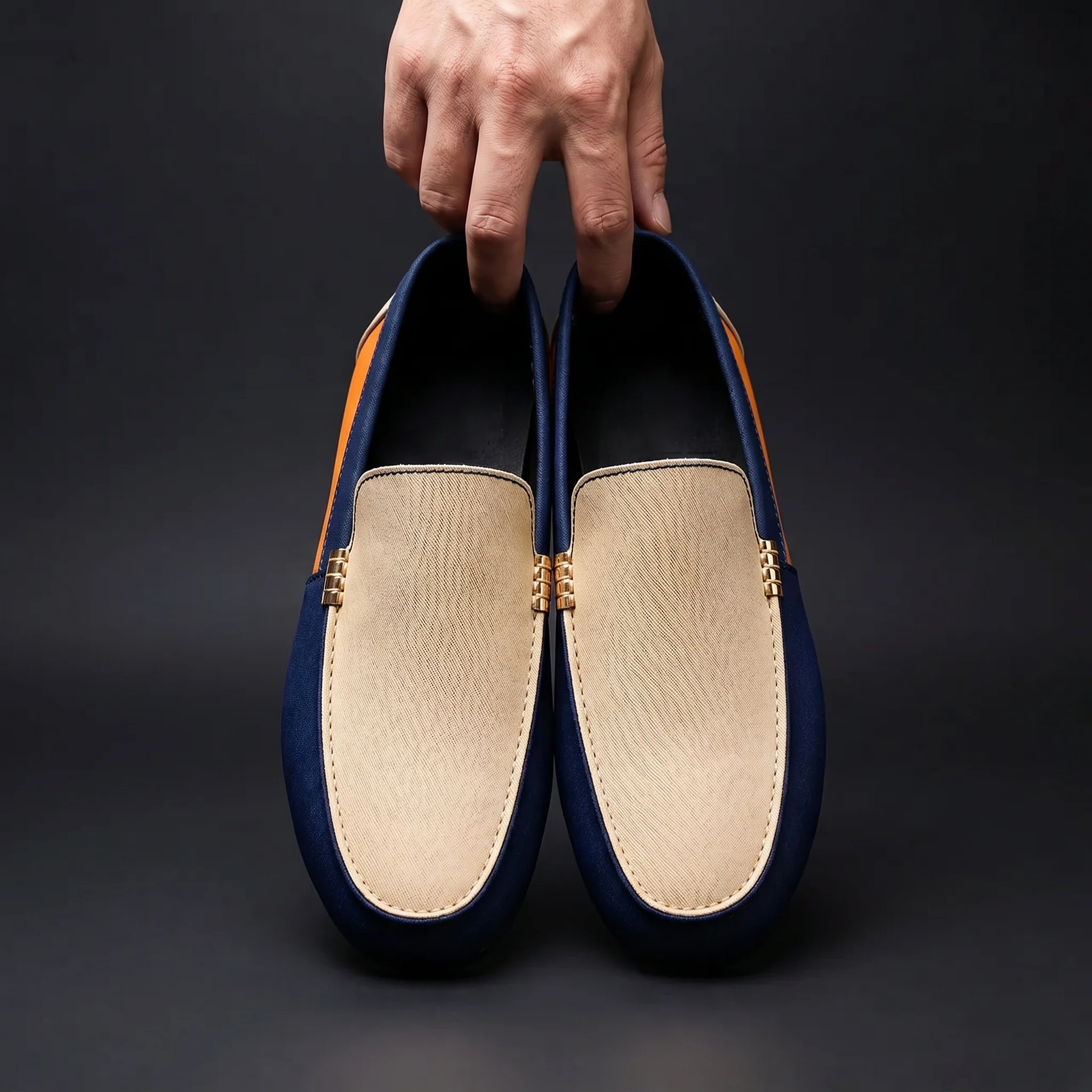 Monte Carlo Tri-Tone Suede Loafer - Image 6