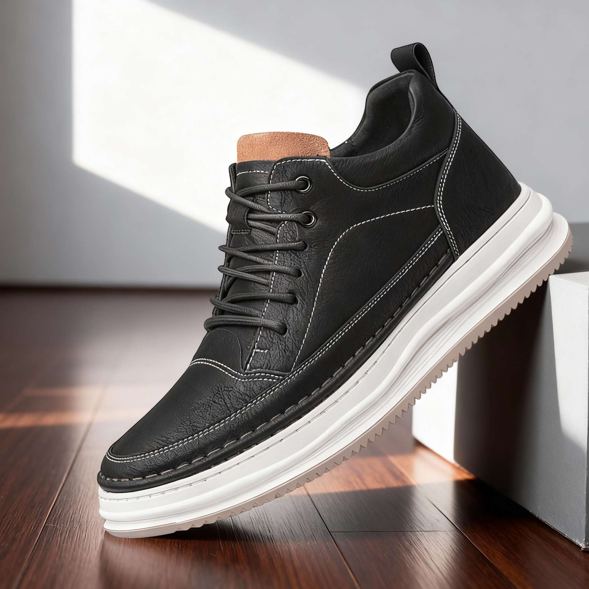 Nubuck Terracotta-Tab Trainer - Image 4