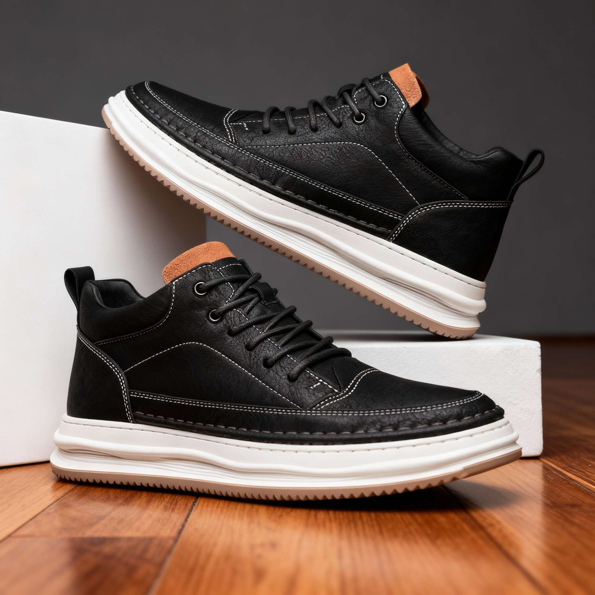 Nubuck Terracotta-Tab Trainer - Image 6