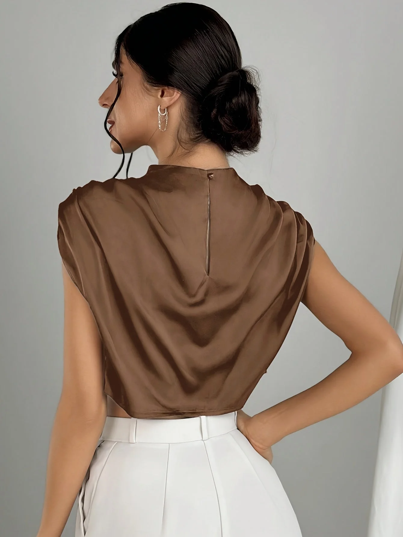Odette Drape Top - Image 10