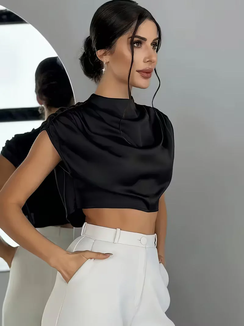 Odette Drape Top - Image 12