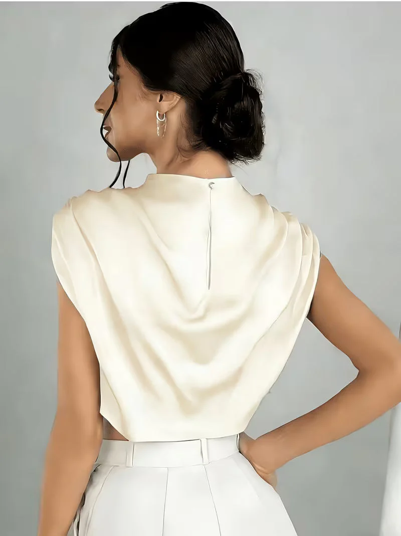 Odette Drape Top - Image 19