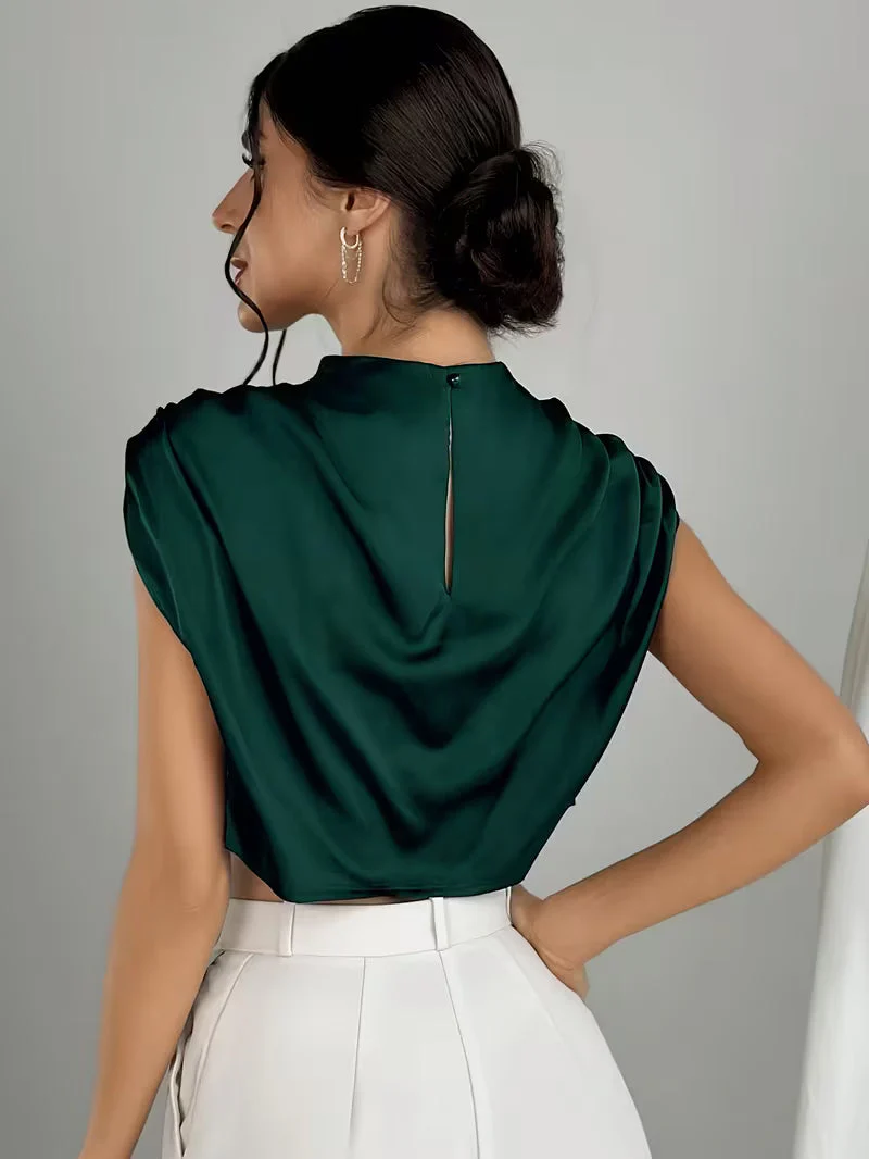 Odette Drape Top - Image 7