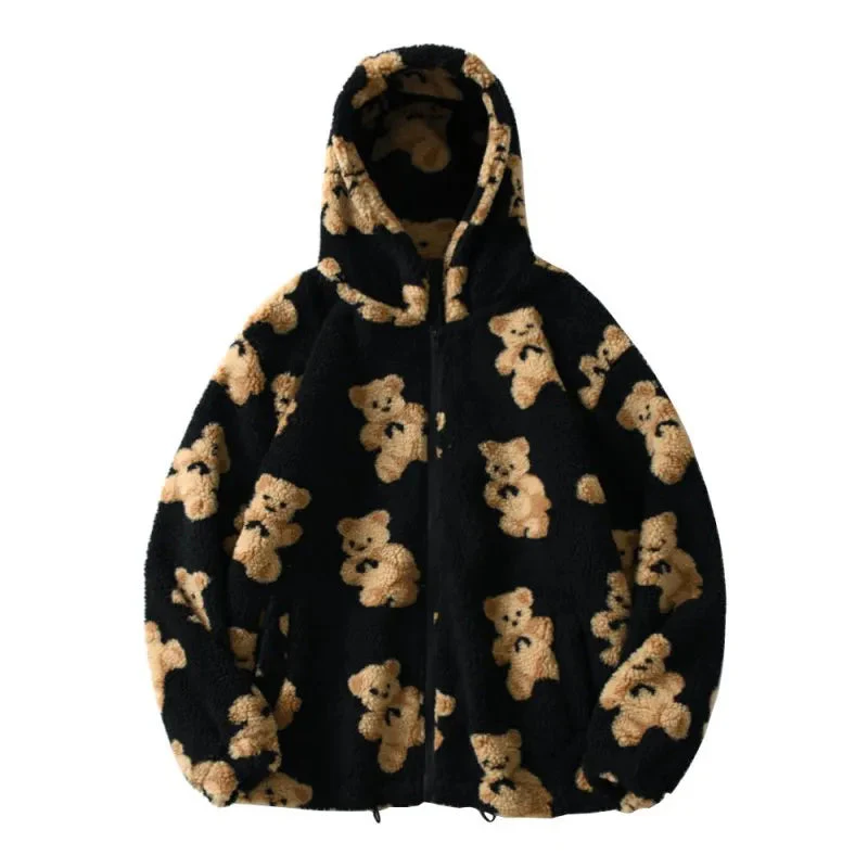Orsetto Oversized Sherpa Hoodie - Image 4