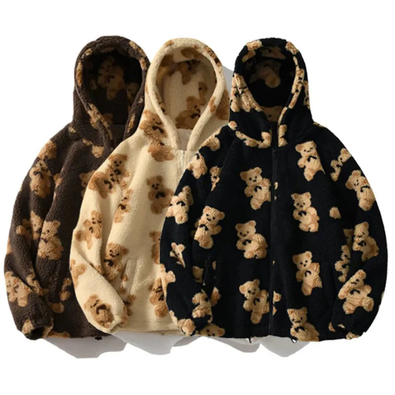Orsetto Oversized Sherpa Hoodie - Image 5
