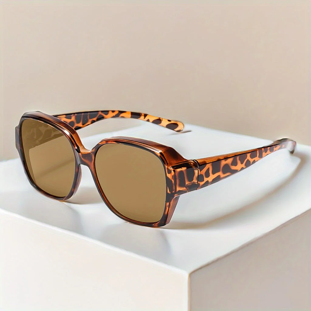 Riviera Oversized Square Frame Sunglasses - Image 2