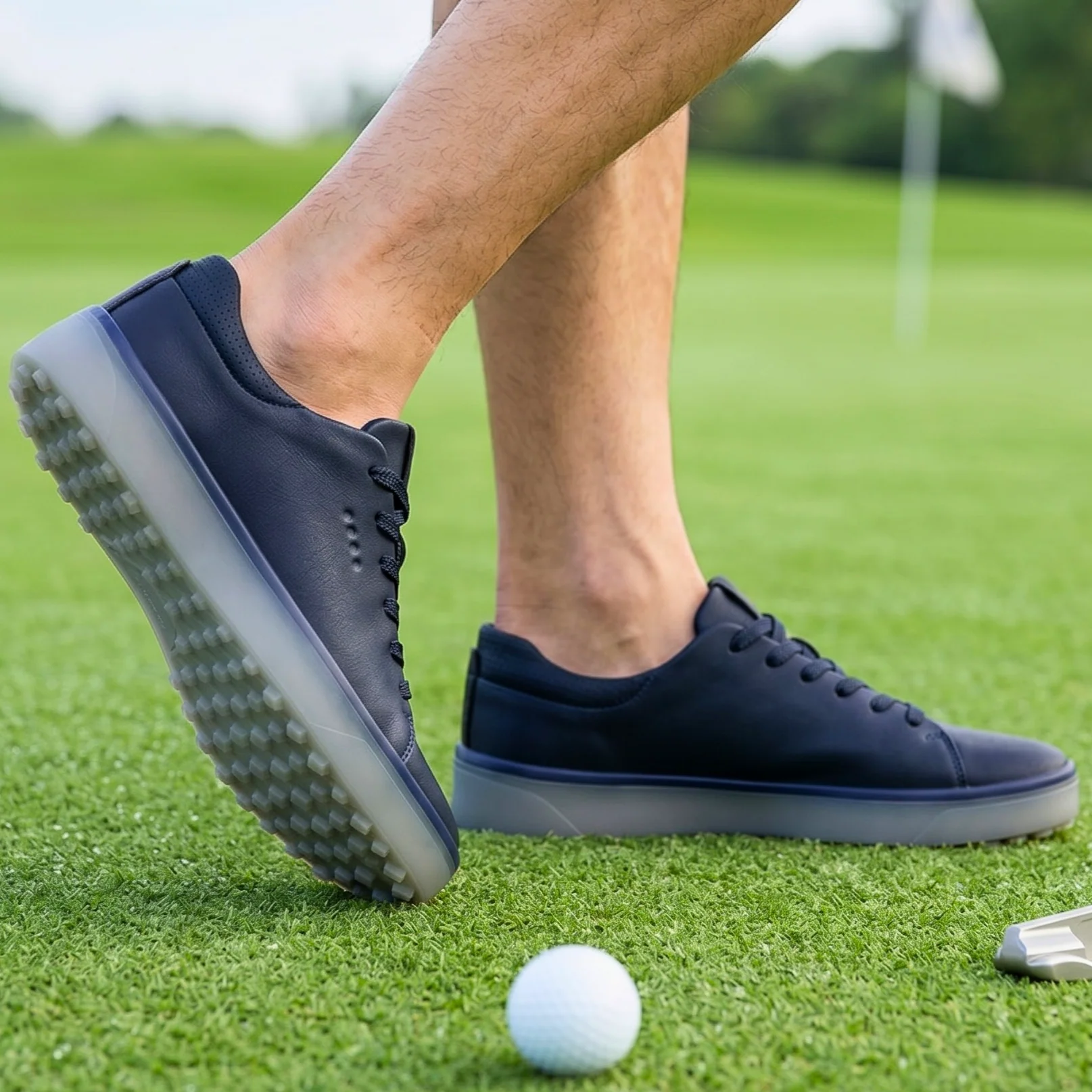 Parcours Noir Gold Golf Shoes - Image 5