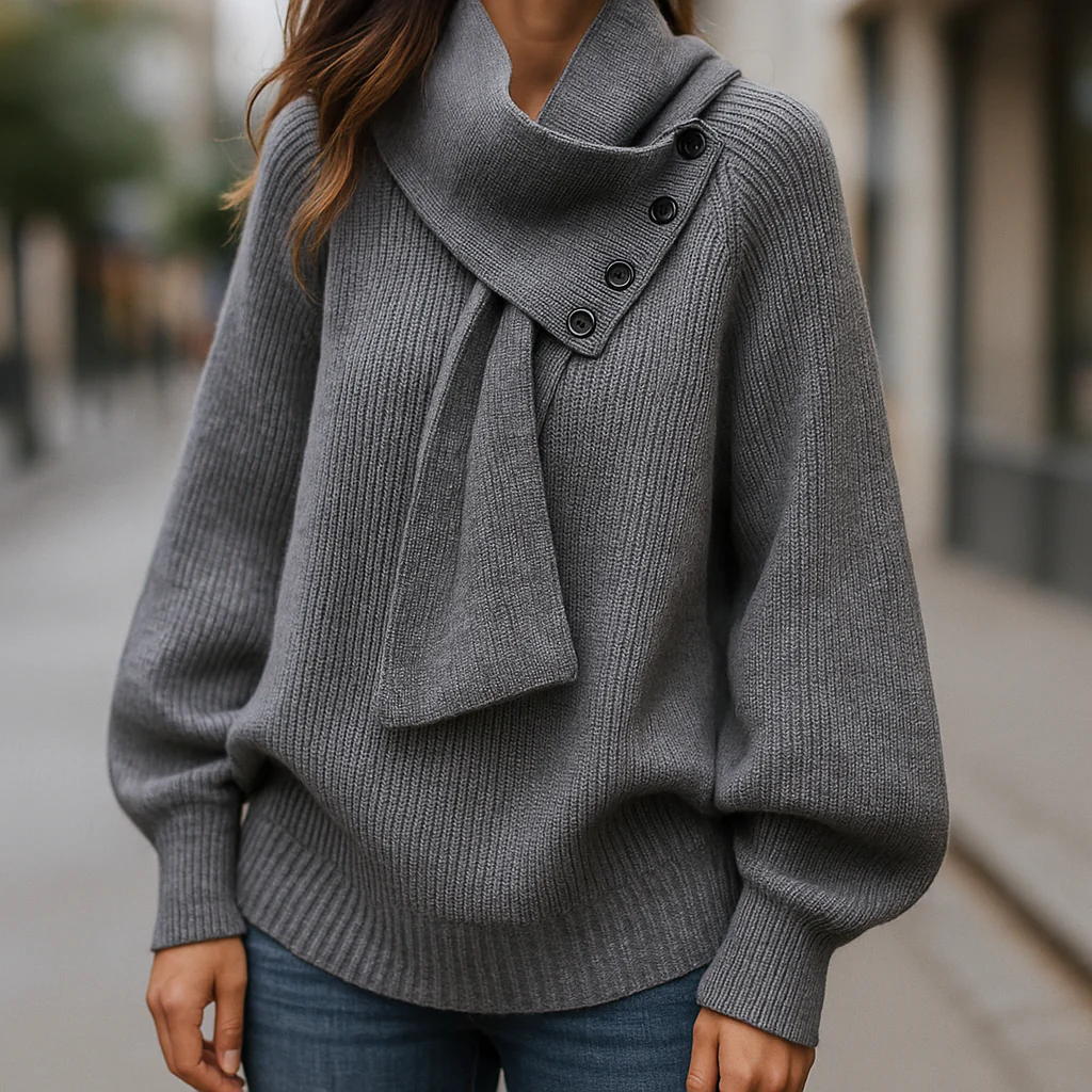 Parisian Fold Statement Sweater - Image 6