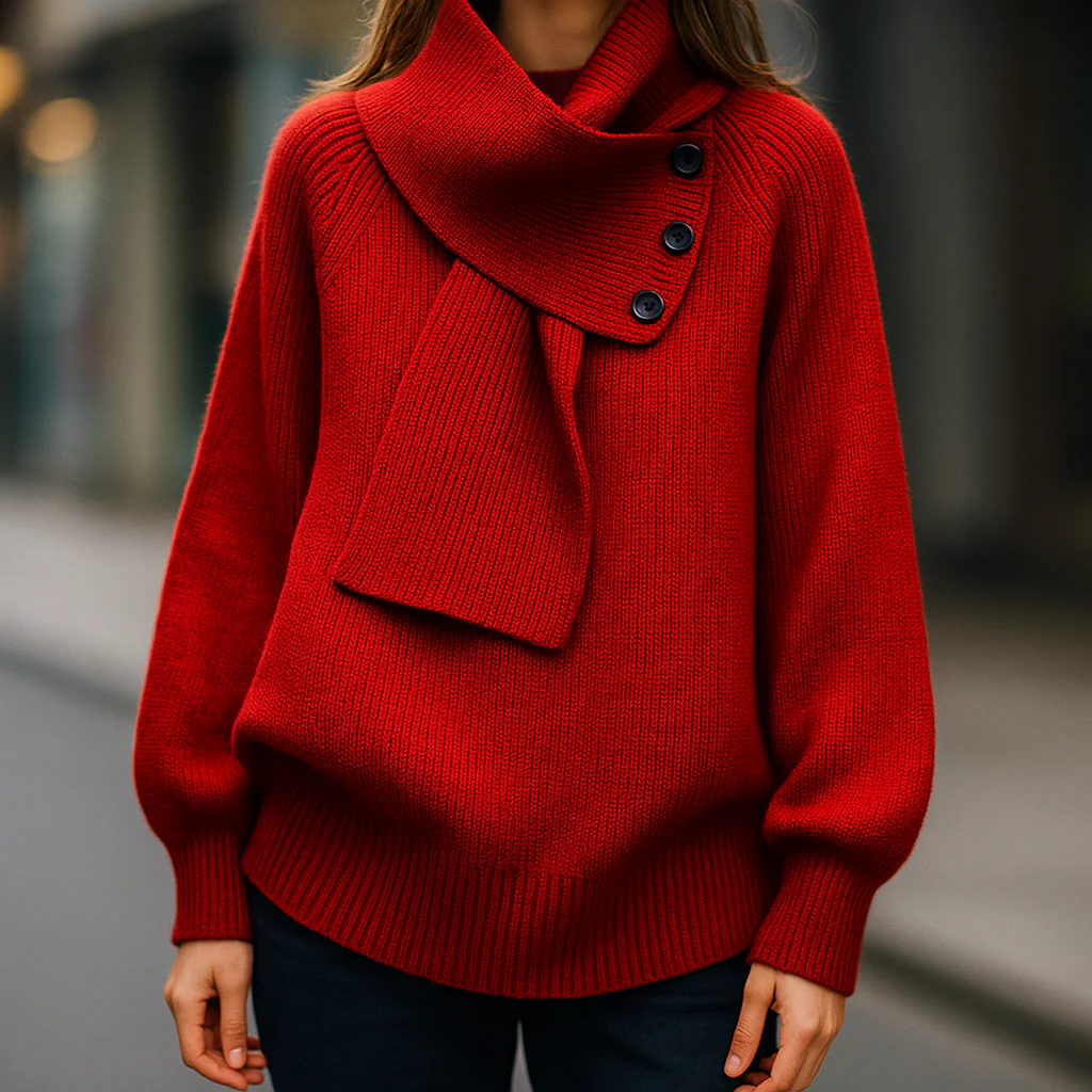 Parisian Fold Statement Sweater - Image 7
