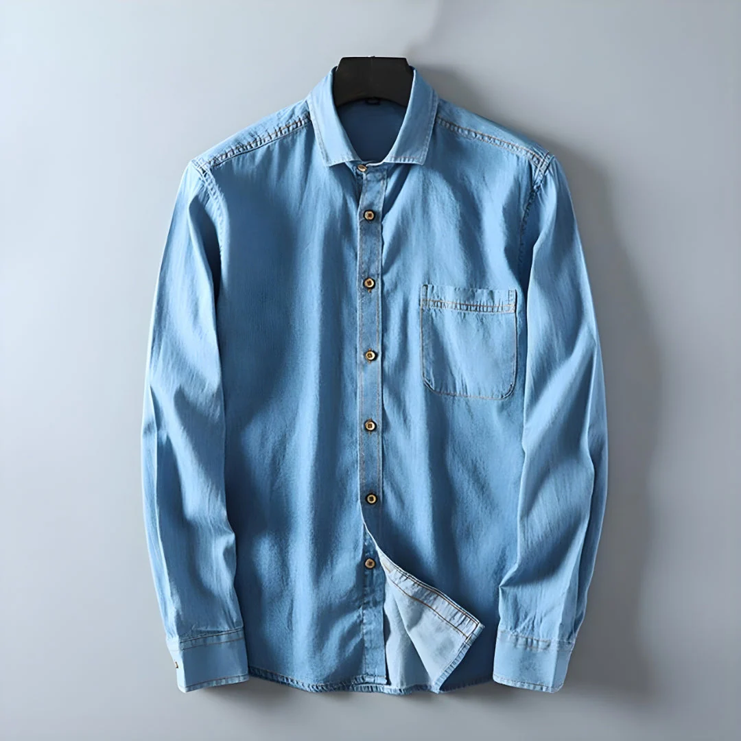 Premium Denim Shirt Jacket - Image 2