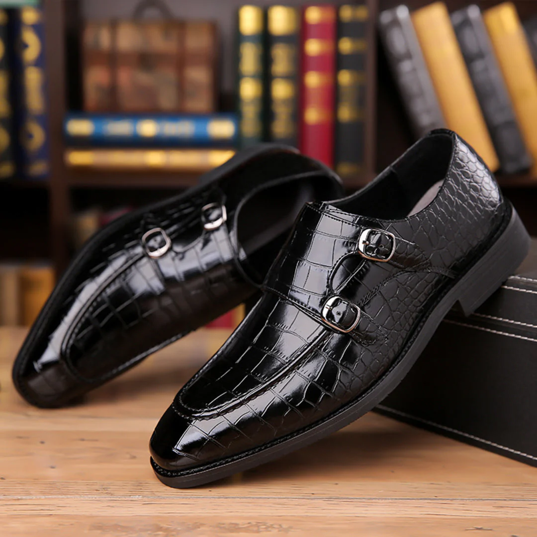 Premium Double-Buckle Loafer