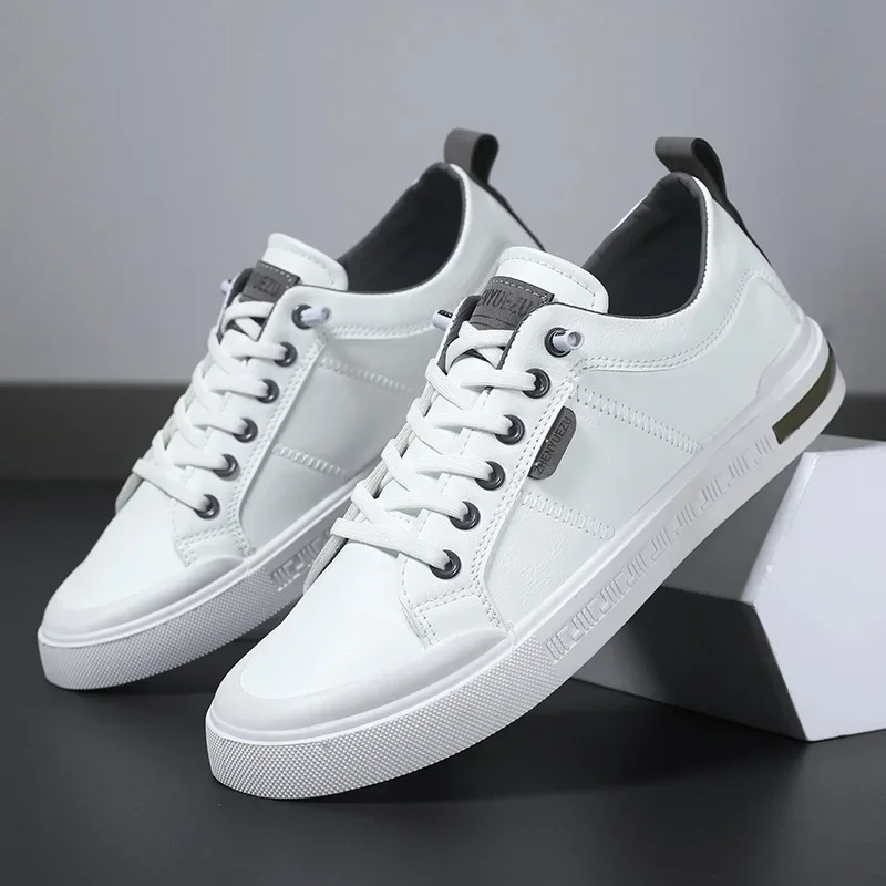 Premium Leather Low-Top Sneaker - Image 2
