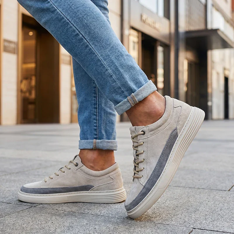 Rhoswell Suede Low-Top Sneakers - Image 5