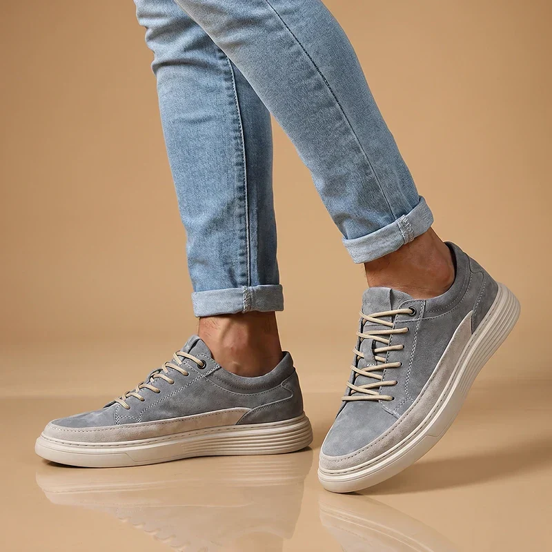 Rhoswell Suede Low-Top Sneakers - Image 7