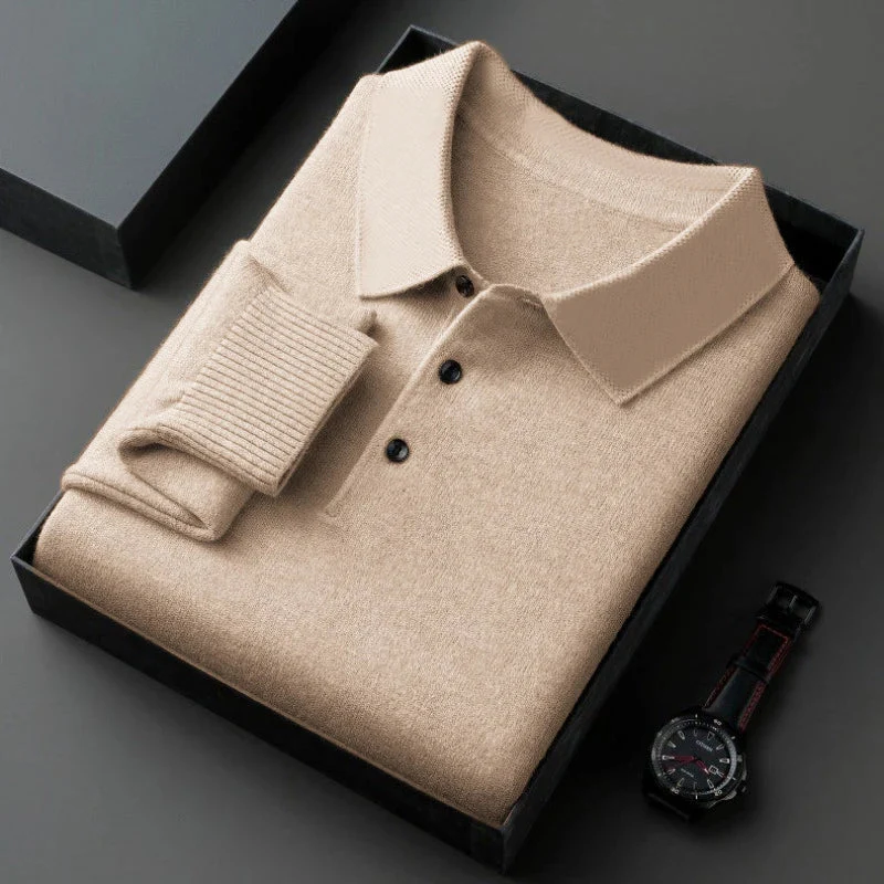 Riviera Knit Polo in Merino Silk - Image 2
