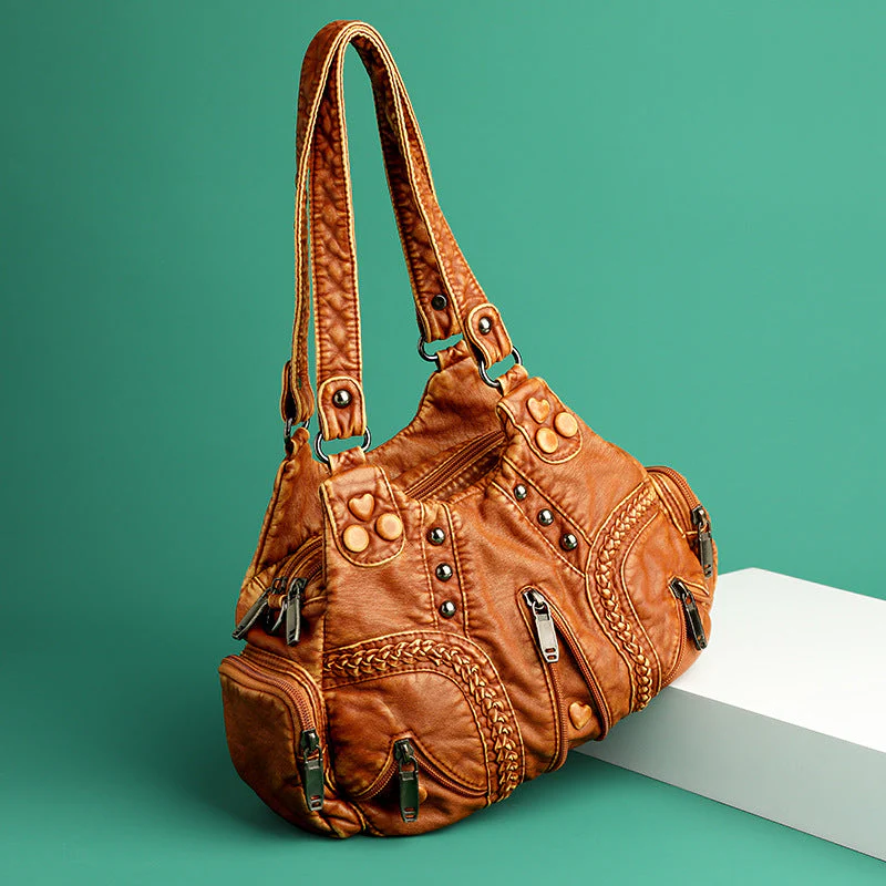 Riviera Studded Shoulder Bag - Image 2